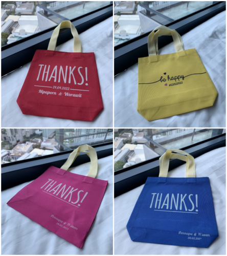 กระเป๋าผ้า 600D สกรีน