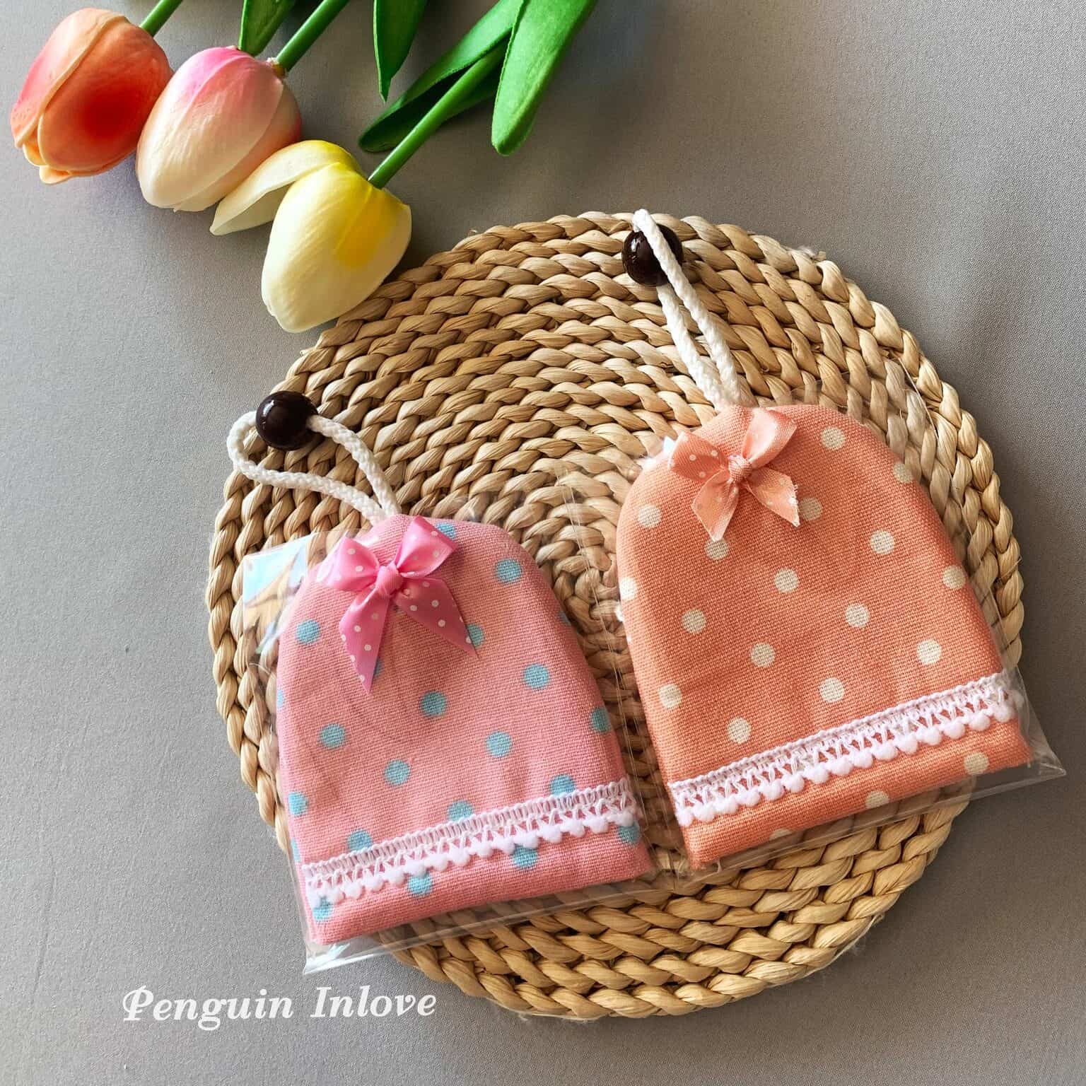 ของชำร่วย ที่ใส่พวงกุญแจ ลายจุด